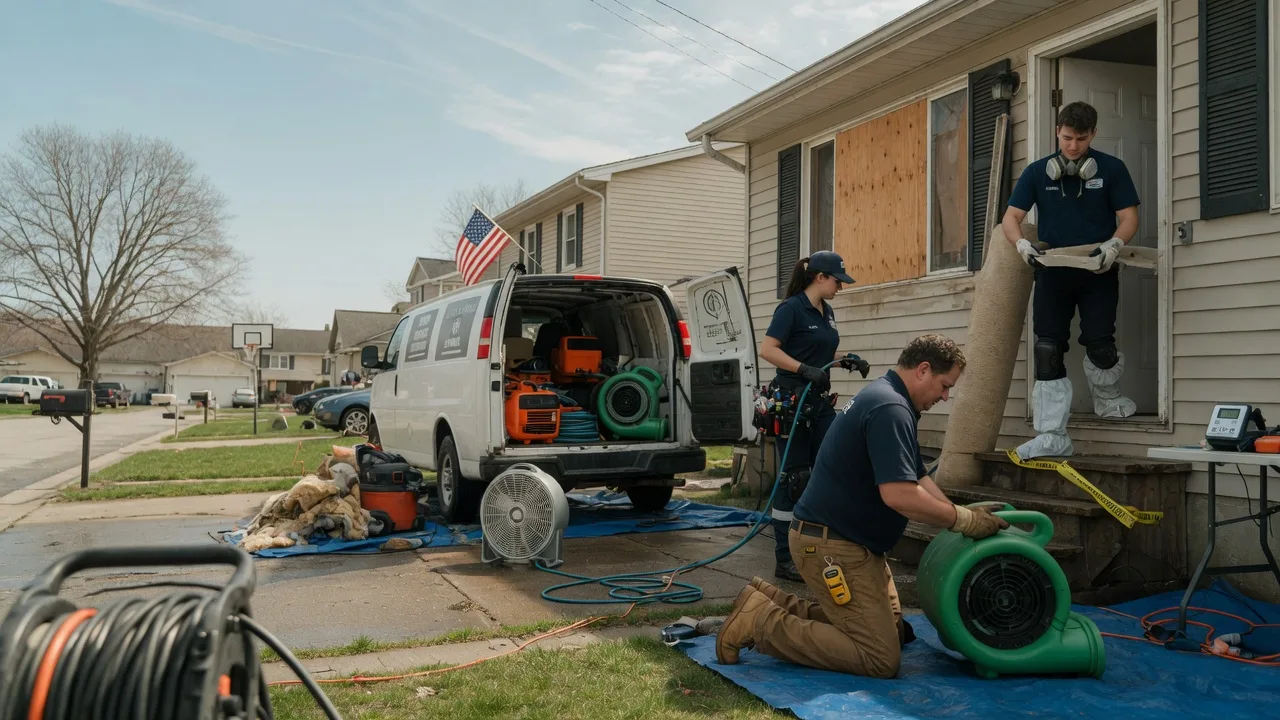 Water Damage Restoration in Braddyville, IA near me